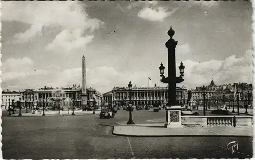 CPA Paris Place de la Concorde Platz der Eintracht 1940