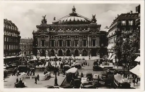 CPA 9. arrondissement-Paris Place de l'Opéra Opernplatz 1940