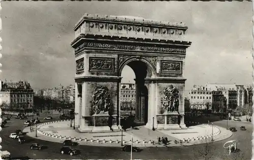 CPA Paris Arc de Triomphe du Carrousel Place du Carrousel 1940