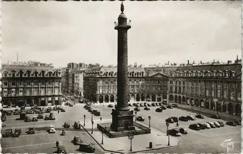 CPA Paris LA PLACE ET LA COLONNE VENDÔME 1940