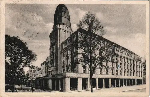 Ansichtskarte Bad Neuenahr-Ahrweiler Partie am Kurhotel 1952