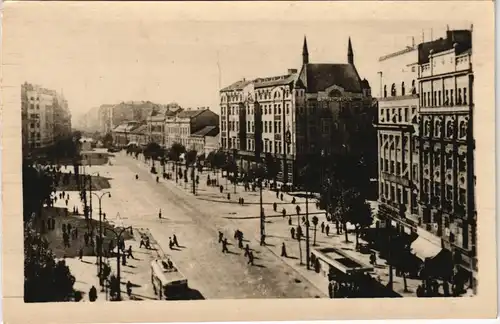 Belgrad Beograd (Београд) Platz Terasie/Place de Terasie 1955