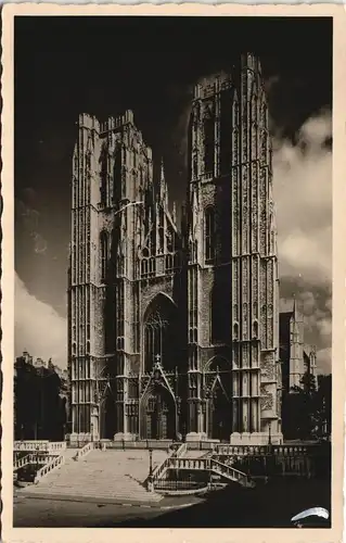 Brüssel Bruxelles Collegial of SS. Michaël and Gudule Kirche Church Kerk 1930