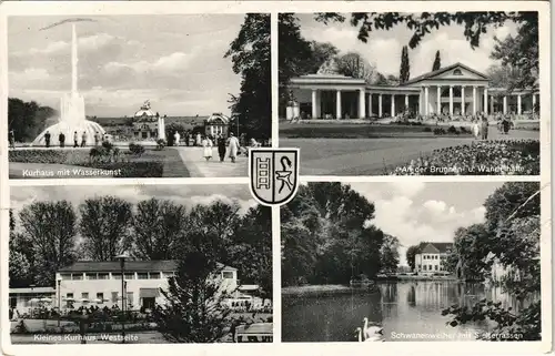 Ansichtskarte Bad Oeynhausen Mehrbild-AK mit 4 Stadtteilansichten 1957