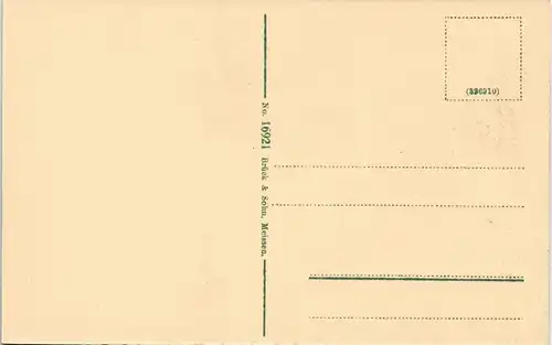 Ansichtskarte Schmannewitz-Dahlen Stadtpartie, Fachwerkhäuser 1913