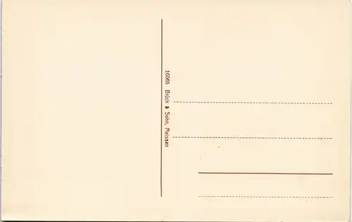 Ansichtskarte Wechselburg Muldental 1913