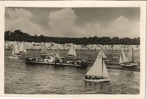 Kiew Kyjiw (Київ / Киев) На Дніпрі Freizeitgelände am See 1965