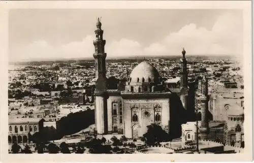 Postcard Kairo القاهرة Moschee Mosque of Sultan Hassan 1930