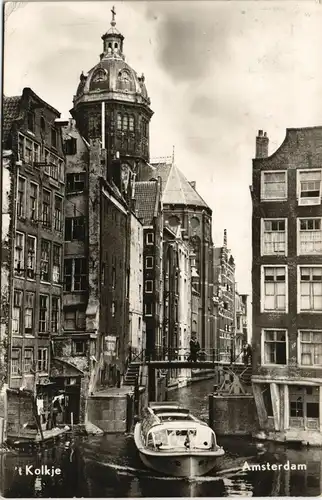 Postkaart Amsterdam Amsterdam 't Kolkje Stadtteilansicht 1957