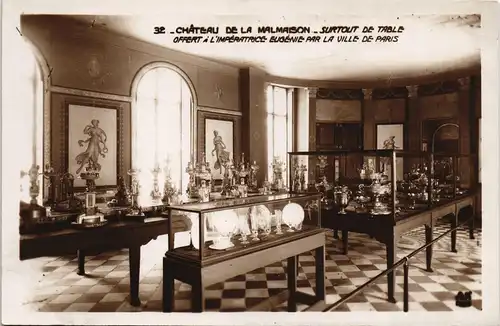Rueil-Malmaison Schloss Castle CHÂTEAU MALMAISON - SURTOUT DE TABLE 1930