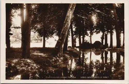 Rueil-Malmaison Schloss Castel CHATEAU MALMAISON SOUS BOIS DANS LE PARC 1930