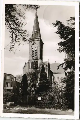 Ansichtskarte Eutin Kath. Kirche St. Marien 1962