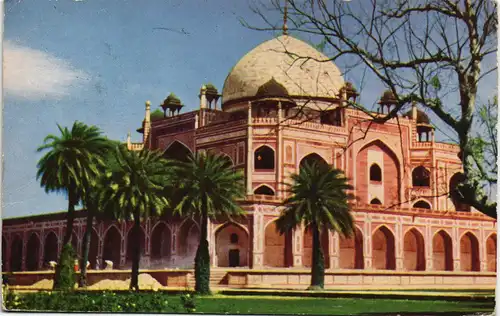 Neu Delhi Naī Dillī (नई दिल्ली) HUMAYUN'S TOMB Grabstätte (Kirchengebäude) 1961
