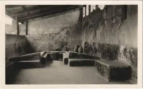 Cartoline Pompei Pompei Haus Innenansicht 1940