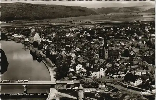 Ansichtskarte Holzminden Luftbild 1963