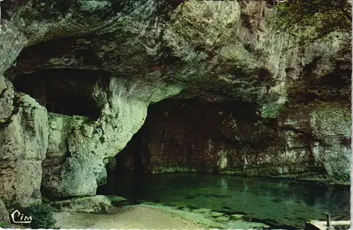 CPA .Frankreich NANS-sous-STE-ANNE (Doubs) Source du Lizon 1970