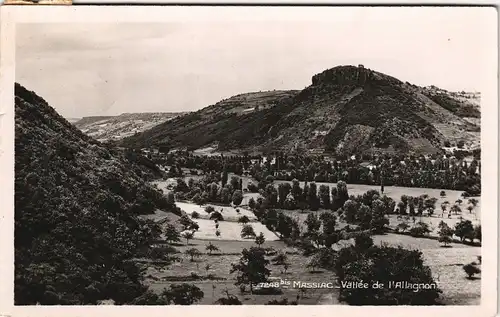 CPA Massiac Panorama Vallée de l'Allagnon 1953