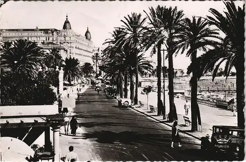 CPA Cannes La promenade des a Croisette 1960