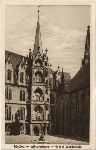 Ansichtskarte Meißen Schloss Albrechtsburg - Gr. Wendelstein 1926