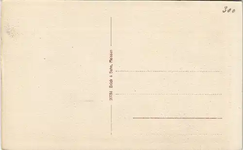 Ansichtskarte Meißen Blick vom Burgkeller 1925