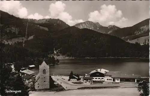 Spitzingsee-Schliersee Umlandansicht Stümpfling und Bodenschneid 1964