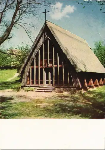 Ansichtskarte Ahrenshoop Die Kirche in Ahrenshoop 1966