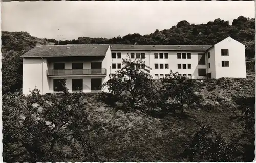 Ansichtskarte Nassau (Lahn) Schullandheim der Düsseldorfer Realschule 1962