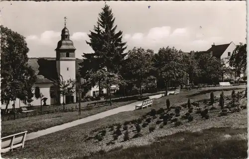 Ansichtskarte Rengsdorf Kuranlagen 1962