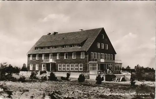 Ansichtskarte Clausthal-Zellerfeld Jugendherberge 1959