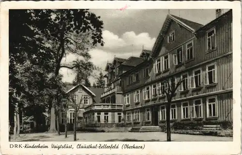 Ansichtskarte Clausthal-Zellerfeld DRK Kinderheim Voigtslust 1956