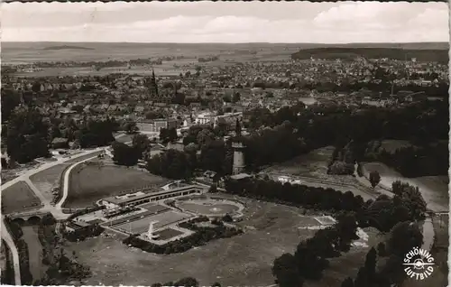 Ansichtskarte Wolfenbüttel Luftbild Stadt vom Flugzeug aus 1961