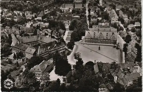 Ansichtskarte Wolfenbüttel Luftbild Innenstadt vom Flugzeug aus 1961