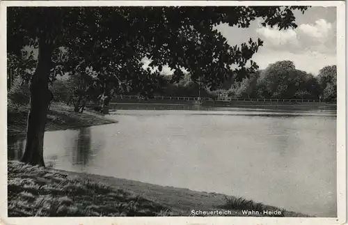 Ansichtskarte Porz-Köln Scheuerteich - Wahnerheide 1937
