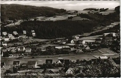 Ansichtskarte Bad Endbach Blick ins Tal 1963
