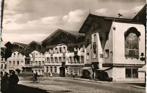 Ansichtskarte Bad Tölz Marktstrasse 1960