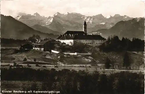 Sachsenkam Franziskanerinnenkloster Reutberg   Karwendelgebirge 1963