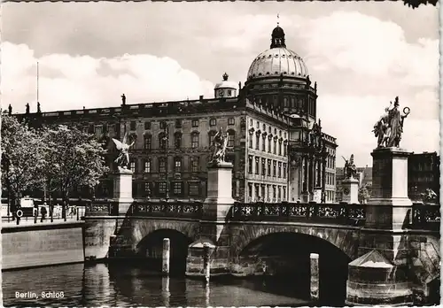 Ansichtskarte Berlin Königliches Schloss Schlossbrücke 1960