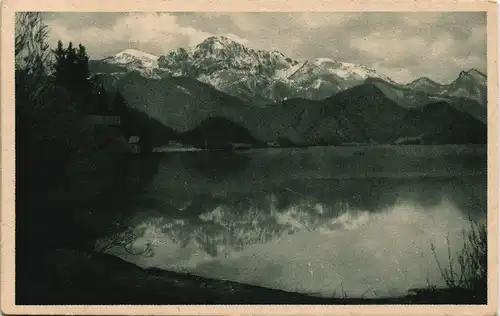 Ansichtskarte Schlehdorf Kochelsee Herigstand 1928