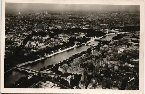CPA Paris Luftbild 1934