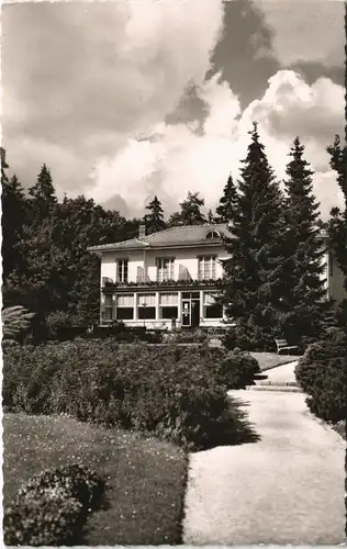 Ansichtskarte Bad Sachsa Kurmittelhaus Kurpark 1960