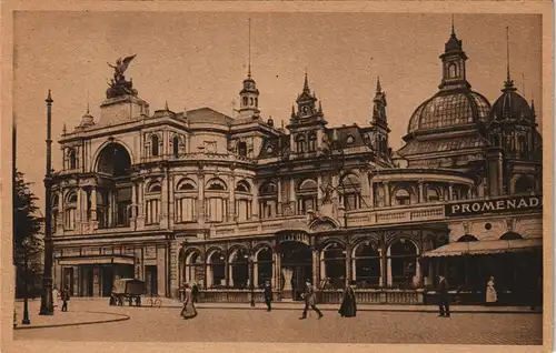 Ansichtskarte Hamburg Konzerthaus und Volksoper 1925