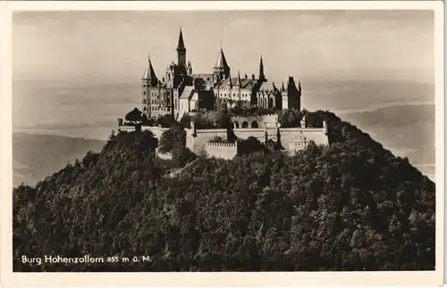 Ansichtskarte Hechingen Burg Hohenzollern Panorama (Castle Postcard) 1930