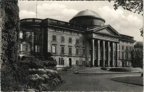 Bad Wilhelmshöhe-Kassel Cassel Schloss Wilhelmshöhe, Castle Building 1955