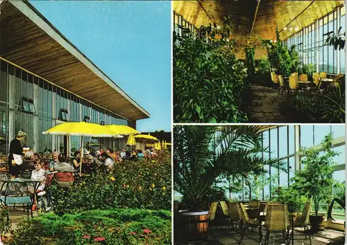 Frankfurt (Oder) HO-Gaststätte "Wintergarten" - Außen- und Innenansicht 1982