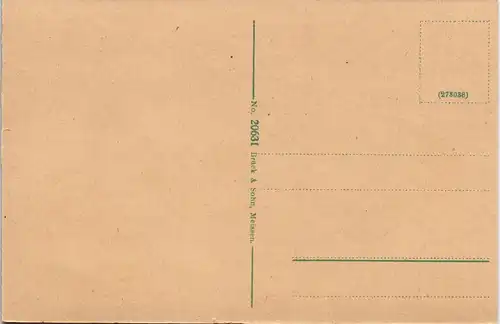 Ansichtskarte Bad Elster Blick nach dem Rosengarten 1913