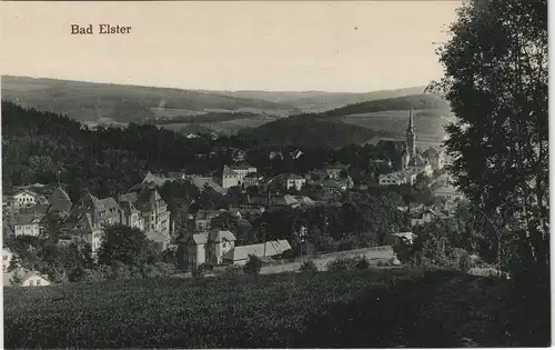 Ansichtskarte Bad Elster Totale 1912