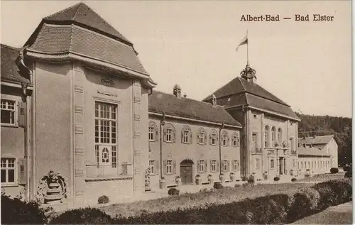 Ansichtskarte Bad Elster Albert Bad 1912