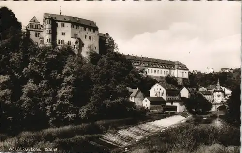 Ansichtskarte Weilburg (Lahn) Stadt und Wehr 1964