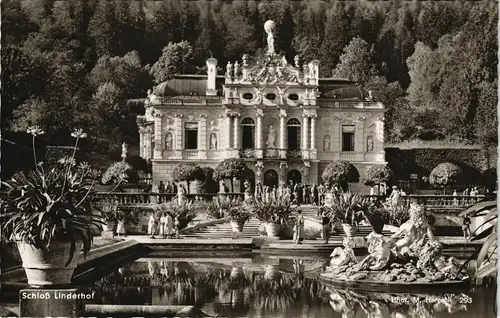 Linderhof-Ettal Schloss Linderhof (Castle King Ludwig Bavaria) 1960
