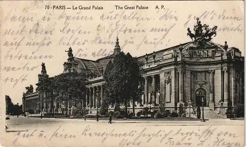 CPA Paris Grand Palais 1922